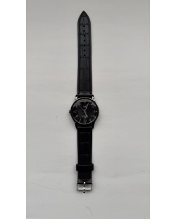 Premium Bengali Dial Leather Strap Quartz Watch For Men